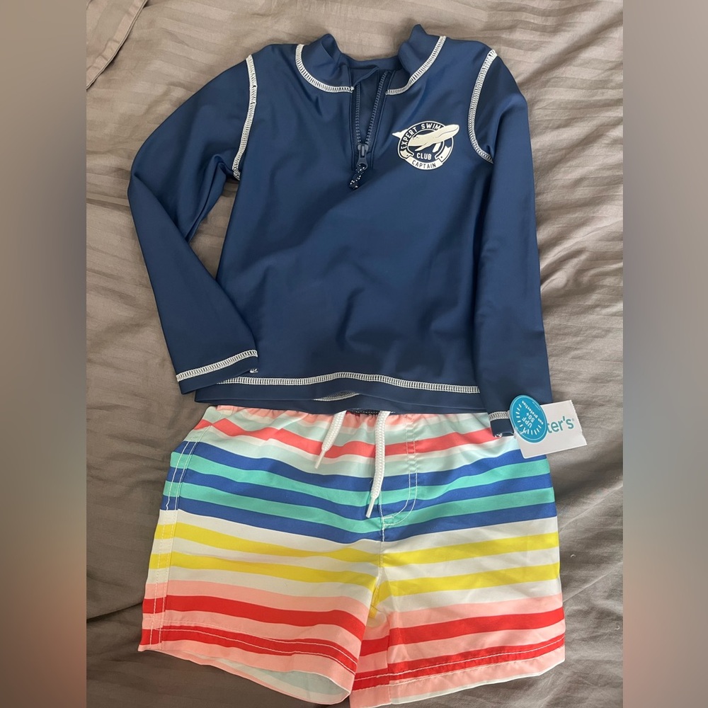 NWT Carters baby bathing suit